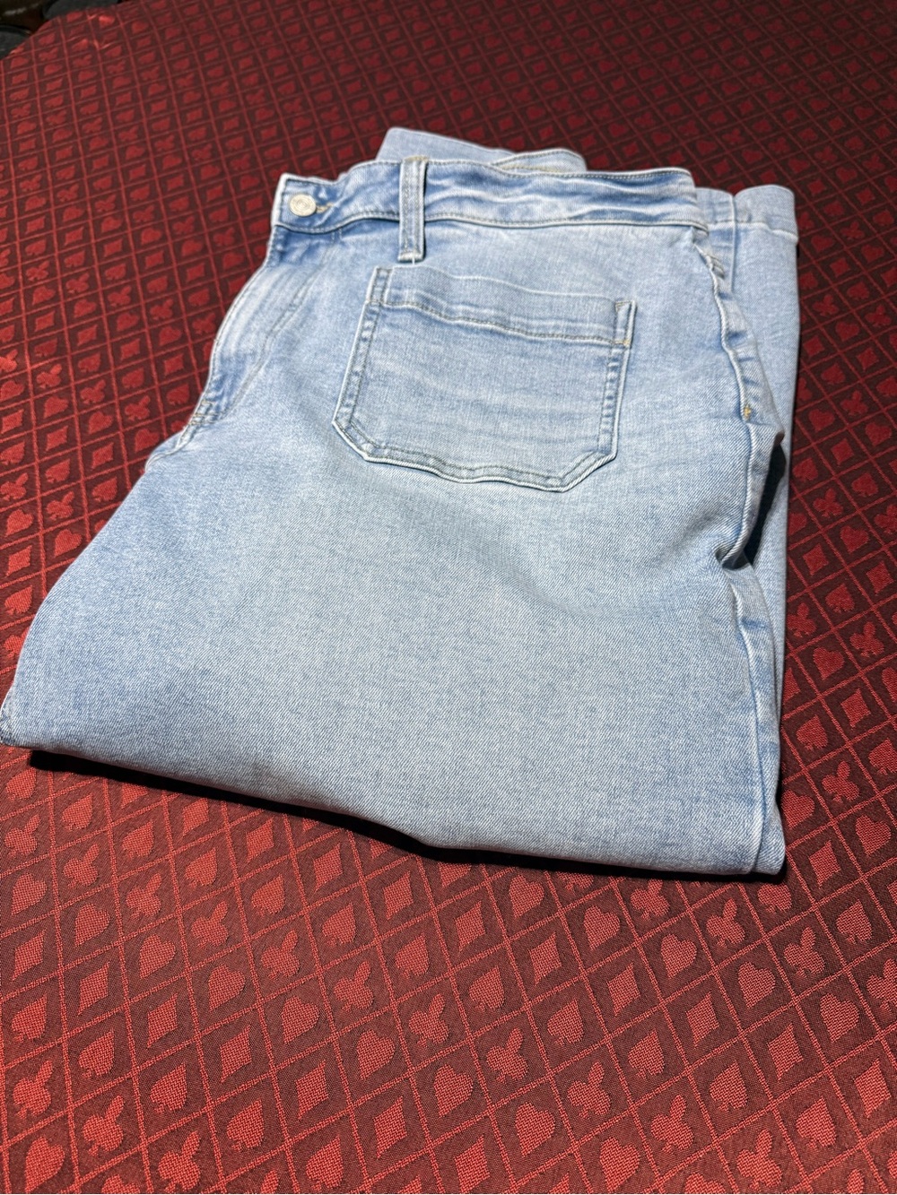 m jeans by maurices Light Wash Cropped Jeans